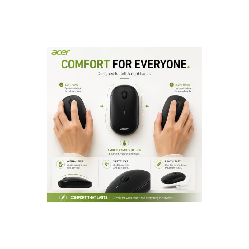 Acer AMR100 Mouse Inalámbrico