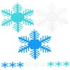 Abaodam Christmas Decor Felt Snowflake Ornaments Xmas Tree Decorations 30pcs