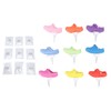9Pcs Car Aromatherapy Vent Diffuser Perfume Clips Decorative Ornaments Interior