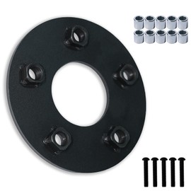 JMCHstore Mini Bike Drum to Disc Brake Wheel Conversion Kit, 5-Hole, for Coleman CT200U BT200X Baja Warrior Massimo MB200 AXIS M200 PUMA 200, Compatible with Harley-Style Rear Brake Rotor