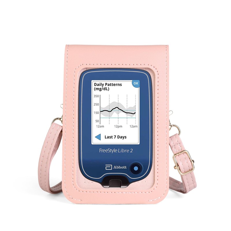 Carry pouch with a transparent window and pocket for Freestyle