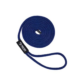 5/8" x 15' Navy Solid Braid Nylon Dock Line - Made in USA
