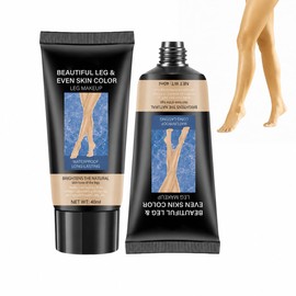 2 Piezas Corrector Maquillaje para Piernas, Medium Glow  Waterproof No Transfer, Cobertura Total, Unifica el Color de la Piel, Larga Duración, Para...