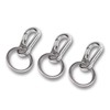 3 Pack Metal Keychain Key Chain Holder Organizer for Car