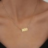 ENVYOU Angel Number Necklace 000 111 222 333 444 555