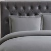TRULY SOFT Everyday Duvet Set Grey Polyester 2-Piece Twin XL