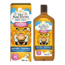 Shampoo Tio Nachito Bebe Jalea Real + Manzanilla 2 Pzas