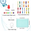 INFUNLY 12 Sets Small Dream Catcher Kit Boho DIY Mini