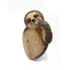 Garden Peeker Sloth Sculptures Lovely Innovative Simulation Resin Waterproof Lasting