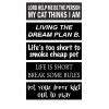 Motorcycle Helmet Stickers Tool Box Decals 5 Pack Each 1 inch by 3.5 inch Lot 2