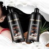Champú Tinte Negro Con Aceite De Coco Mokeru 3 En
