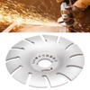 Wood Carving Disc Shaping Wheel 125mm Stainless Steel 12T Accessory