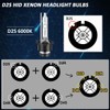 TECTICO D2S Xenon Bulbs 35W 6000K Diamond White +300% Ultra
