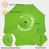 Blissun 9ft Patio Umbrella Replacement Canopy, Market Umbrella Top, Outdoor