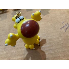 1988 Vintage MOTHER GOOSE & GRIMM Comic Dog PVC character Keychain BRAND NEW