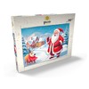 MyPuzzle Santa Claus and Reindeer in the Winter Village -