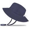 Protective Baby Sun Hat with UPF 50+ Protection Adjustable Infant