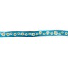Beastie Bands Cat Collar Dazzling Daisy (Teal)