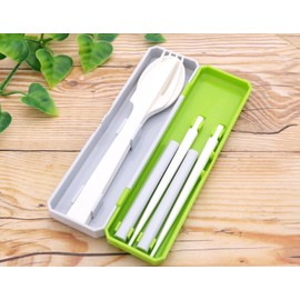 Kokubo KK-043 GO OUT Military Greenery Cutlery Set