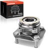 A-Premium Front Wheel Bearing and Hub Assembly with 4-Lug Compatible