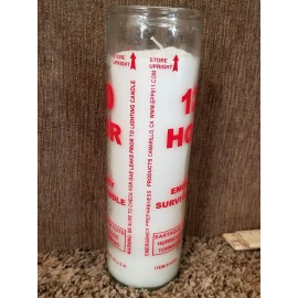 Unbranded Emergency Candle 120 hr Survival Candle A365 Made in USA Black outs Disaster (20