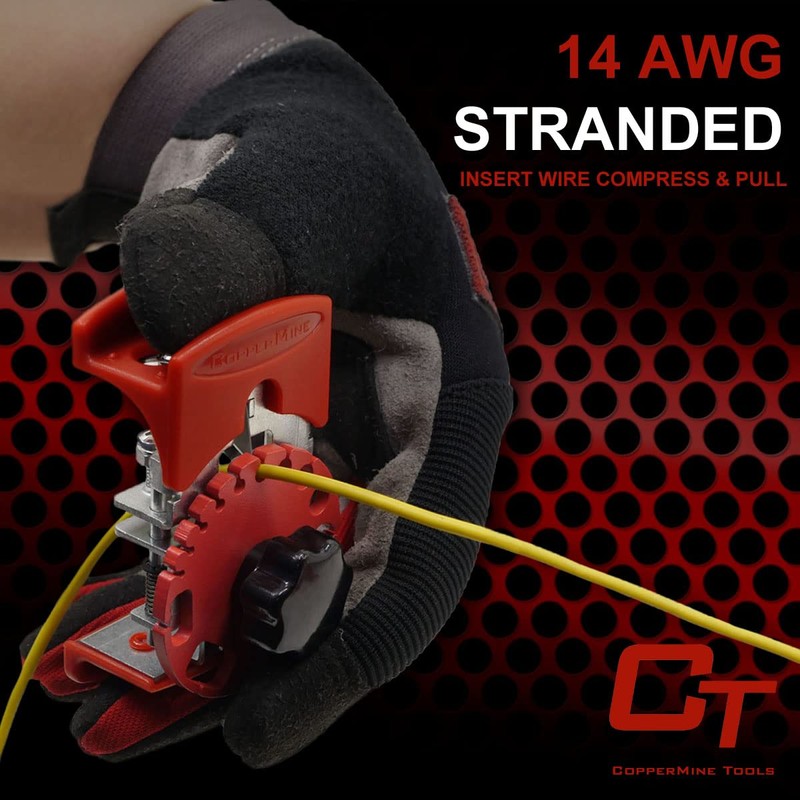 COPPERMINE Handheld Manual Wire Stripping Machine – Compact & Portable,
