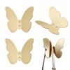 Primst 3PCS Brass Butterfly Hooks with Screws, Decorative Wall Mounted