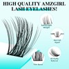 Individual Eyelashes, Cluster Eyelashes, Individual Clusters, 168 Pieces, Eyelash Extensions,