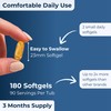 Healthivo® Omega 3 Fish Oil High-Strength 2000mg, UK Made -