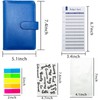 A6 Budget Binder Set - 28pcs Leather Ring Binder Notebook