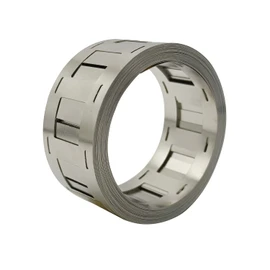 2P Nickel Plating Strip 0.15x27mm (16.4ft/roll) Spacing 20.25mm used for 2 Parallel 18650 Batteries Spot Welding DIY 18650 Battery Pack