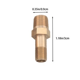 Welwik 4PCS Air Tank Valve 1/8 Inch NPT Threaded Joint Brass Tank Valve with Cap Air Tool Fittings Tank Valve for Air Compressor Tanks