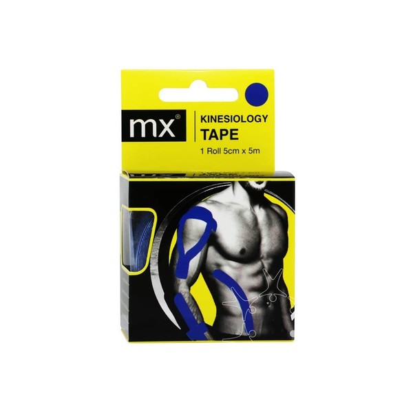 MX Kinesiology Tape - Blue (5cm x 5m)