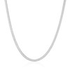 Philip Jones Stainless Steel Herringbone Flat Snake Chain 20" Inch
