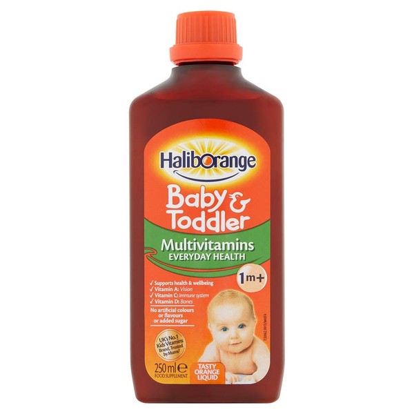 Haliborange All Natural Orange Flavour Multivitamni Liquid