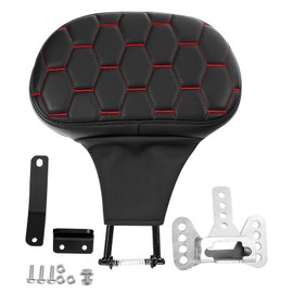 C.C.Rider Driver Rider Backrest for Harley Davidson Touring 2009-2023 Street Glide Road Glide Electra Glide and Tri Glide models