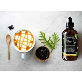 Enzo Liquid Stevia Drops Our Zero Calories Sweetener (4oz - 800 Servings/Bottle) - Toffee Caramel - All Natural flavoring with No Artificial Additives & Filler Ingredient