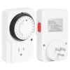 Mechanical Timer Socket 24‑Hour Cycle Timing Controller Socket Home Supplies
