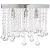 Daya 3 Light Flush Mount Finish: Chrome