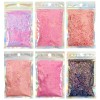Bubble Chunky Glitter Set 12 Pcs in 2oz Jars 5D