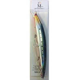 TackleHouse Minnow M 6.6 inches (168 mm) 1.0 oz (27 g) Sardine/Red Berry #107 M168 Lure