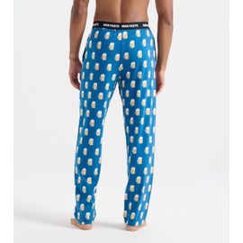 Little Blue House by Hatley Men's MAN PANTS Pajama Pants, Beer Mugs, Large