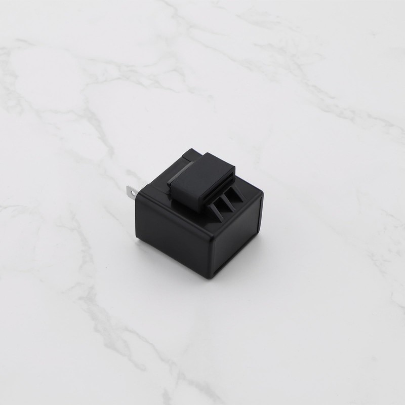 VGOL 2-Pin 12V Flasher Relay LED Electronic Flasher Relay Car