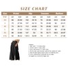 chouyatou Women's Summer High Waisted Cotton Linen Palazzo Wide Leg