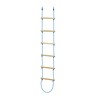 Trelines 7' Wooden Climbing Rope Ladder - The Ultimate Kids'