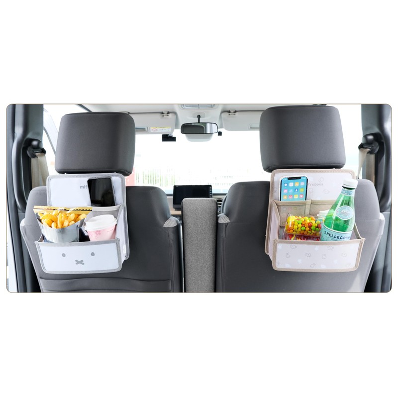 Miffy LIC-MF0199 Headrest, Multi-Pocket, Car Goods, Car Goods, Driving Goods,