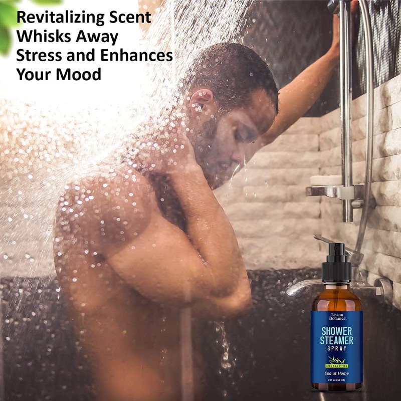 Eucalyptus Shower Steamer Spray 2 fl oz - Shower Aromatherapy
