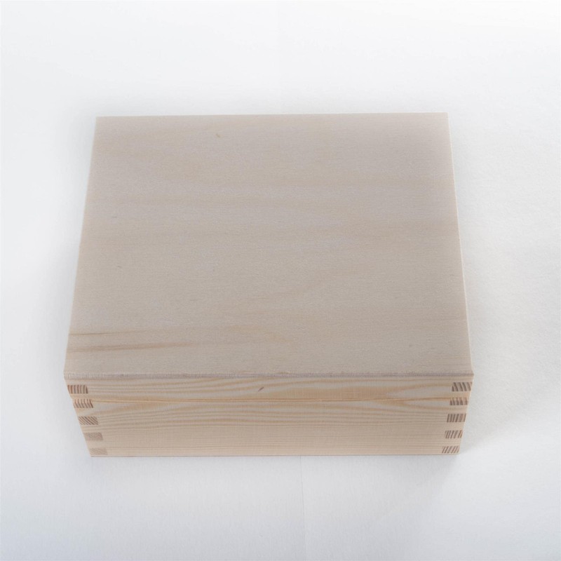 Wooden Decorative Box with 4 Compartments | 18 x 15.5