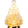 100 North Ganz LED Festive Holiday Décor Shimmering Gold Tone