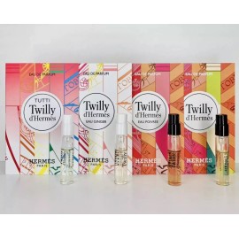 HERMÈS Hermes Twilly d'Hermes Perfume Collection For Women Sample Spray Vial 4pc Set